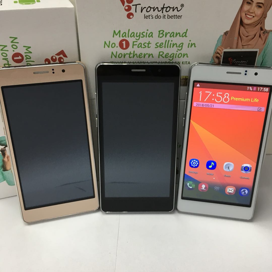 (GOLD)TRONTON K7 ANDROID PHONE 95% NEW(READY STOCK)